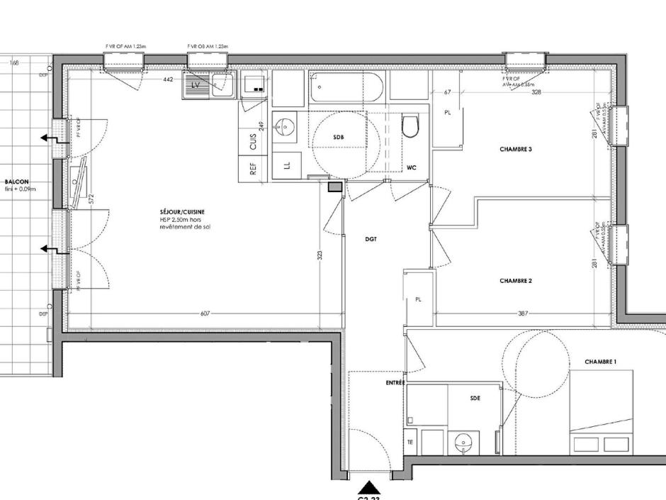 Ac3- vente appartement 
chantepie
 1725665590