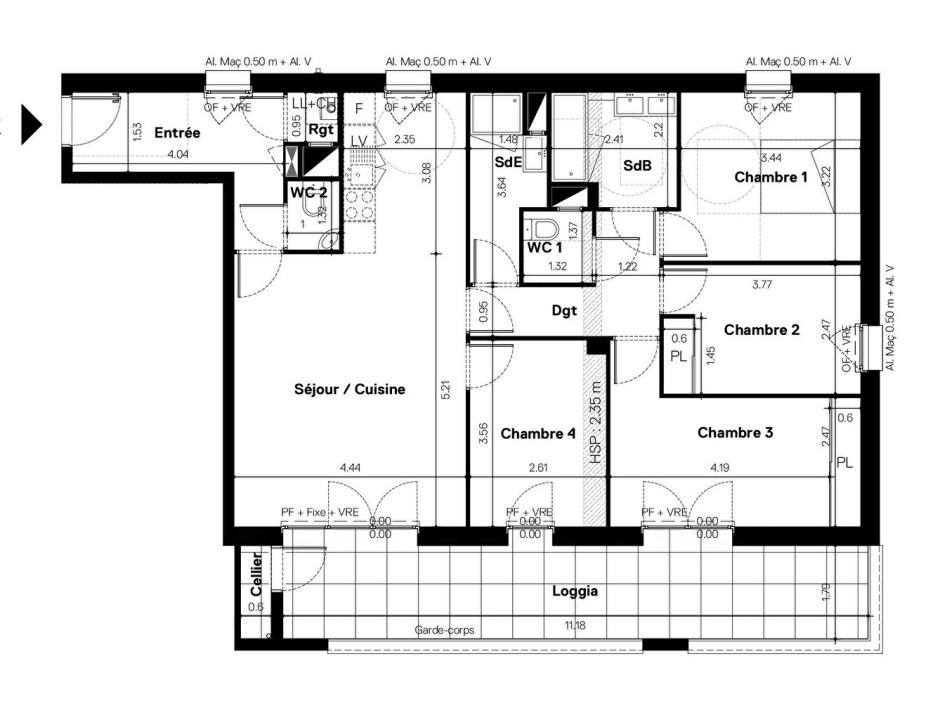 Ac3- vente appartement 
nantes
 1725665546