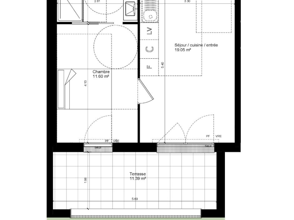 Ac3- vente appartement 
nantes
 1726616035