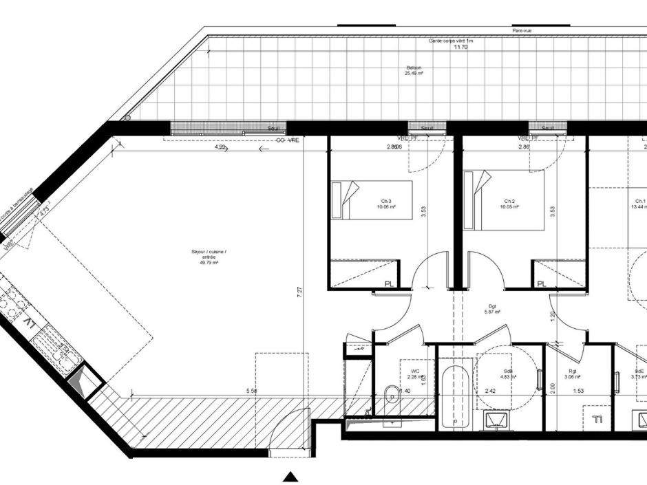 Ac3- vente appartement 
nantes
 1726616049