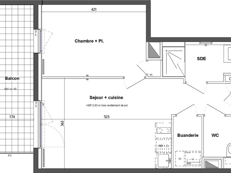 Ac3- vente appartement 
rennes
 1725665476