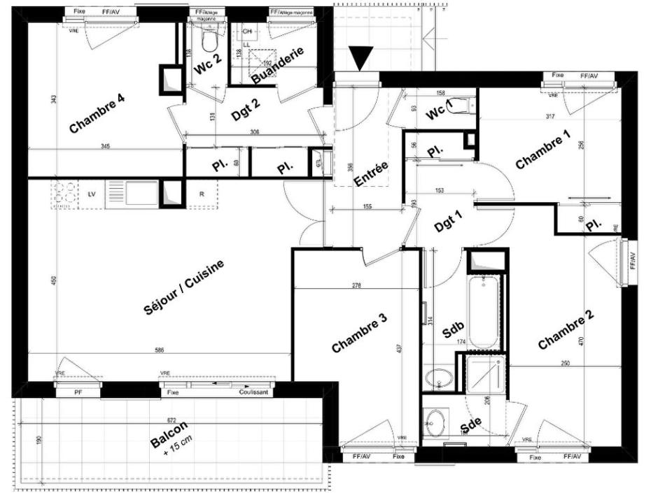 Ac3- vente appartement 
saint malo
 1725665680