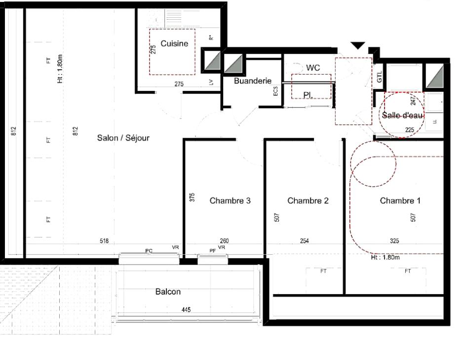 Ac3- vente appartement 
saint malo
 1725665692